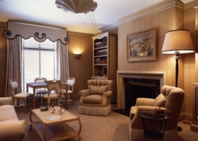 Frances Elkins inspired room and custom furniture 